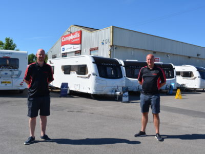 Campbells Caravans site