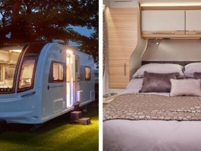 Images Displaying Exterior and Interior of the new Bailey Alicanto Grande II range