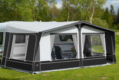 Caravan with Awning